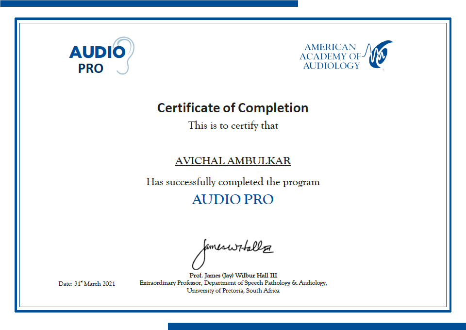 Ambulkar Clinic Credential
